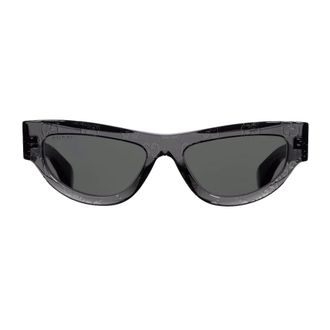 Gucci Sunglasses, unisex, Gray, Size: ONE SIZE GG Monogram Cat-eye Sunglasses