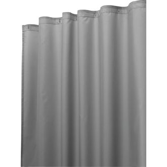 iDesign Solid Polyester Shower Curtain - 72 x 72 - Set of 2 - Gray at Nordstrom