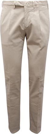 Santaniello Evoluto Broek- Gemaakt in Itali&euml; - Heren - Chinos - Wit - S - Broeken