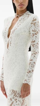 Manurí Abito lungo Sage a maniche lunghe - Bianco