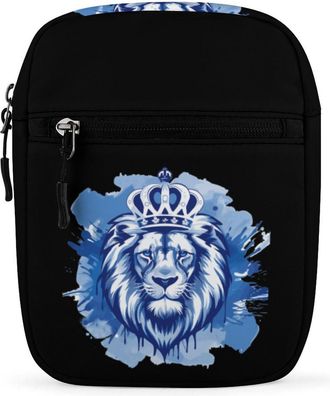 Generic Honduras Flag Lion Crossbody Bag Adjustable Satchel Cute Shoulder Bag Lightweight Sling Bags