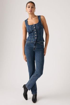 Levi's Wedgie Slim Jeans - Donna - 23X30 - Blu / Destiny Stone