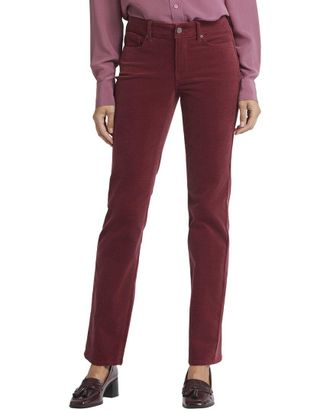 NYDJ Nydj Petite Marilyn Cranberry Pie Straight Leg Jean