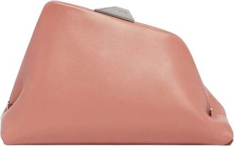 The Attico Pink Day Off Clutch