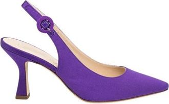 Lella Baldi Slingback - Dames - Pumps - Paars - 36 EU - Satijn - Schoenen