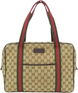 Gucci Pre-owned Borsa Tote in Tela GG - - Pre-owned - Donna - Beige - ONE SIZE