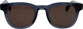 Mykita Stijlvolle Kenja Zonnebril voor de Zomer - Heren - Zonnebrillen - Zwart - 47 MM - Accessoires