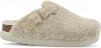 Scholl Mules - Dames - Slip ons - Beige - 41 EU - Leer - Schoenen