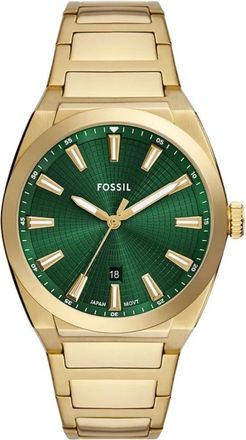 Fossil Accessoires, Heren, Geel, ONE Size, Everett Horloge Fs 6090