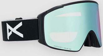 Anon M4S Cylindrical Black +Bonus Lens Goggle schwarz