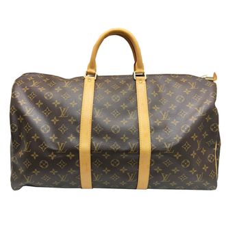 Louis Vuitton Brown Monogram Monogram Boston Bag (Pre-Owned)
