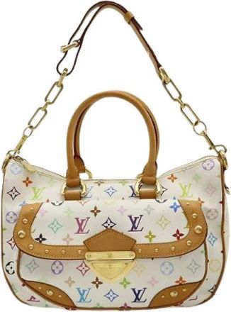 Louis Vuitton Pre-owned Handbags, female, White, Size: ONE SIZE Pre-owned Plastic Handbag