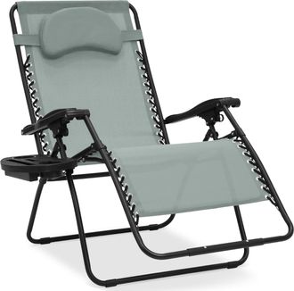 Best Choice Products Oversized Zero Gravity Chair, Folding Outdoor Patio Lounge Recliner w/ Cup Holder