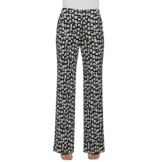 Via Masini 80 Gebreide broek voor vrouwen - Dames - Wijde Broeken - Veelkleurig - M - Broeken