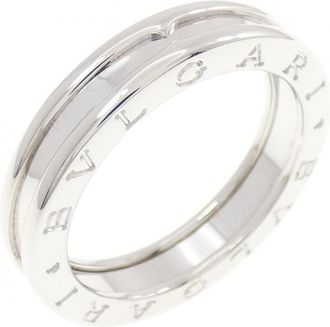 Bulgari White Gold White Gold (18K) Band Ring (Pre-Owned)