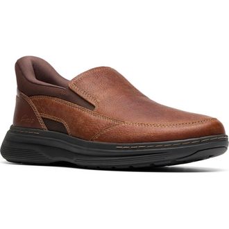 Clarks Craftwell Slip-On in Brown Tumbled at Nordstrom Rack, Size 11.5