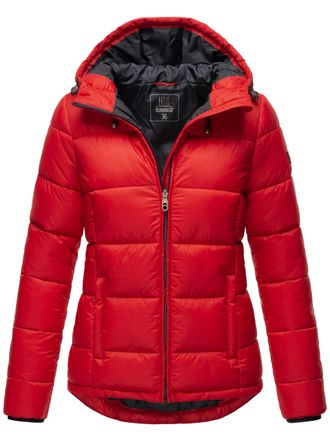 Marikoo dames gewatteerde jas - Lichte tussenjas met capuchon