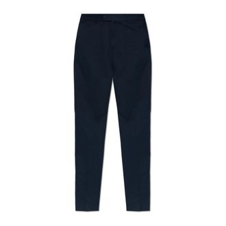 Ferragamo Suit Trousers, male, Blue, Size: 2XL Cotton Trousers