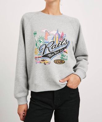 Rails Vintage Raglan Sweatshirt In Rails New York