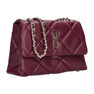 Steve Madden Stijlvolle Schoudertas voor Vrouwen - Dames - Tassen - Rood - Maat: ONE Size Wol