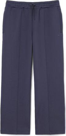 Lacoste Loose Wide Leg Track Pants in Graphite at Nordstrom, Size 6