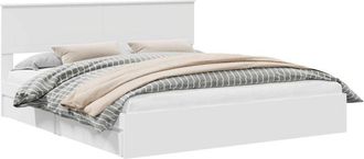 vidaXL Cama Con Almacenamiento 180 X 200 Cm Madera De Ingenier&iacute;a Vidaxl