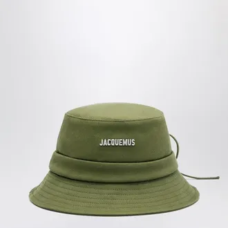 Jacquemus Le Bob Gadjo cotton hat khaki