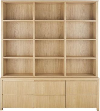 Maisons du monde Librer&iacute;a con 2 cajones y 2 puertas