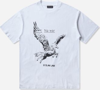 Slam Jam Pegasus T-Shirt White