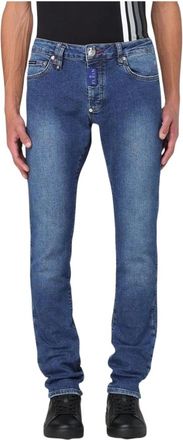 Philipp Plein Uomo, Jeans, Blu, W33, new