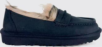 UGG Mocassini penny Ellis in pelle nabuk con interni in shearling