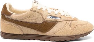 Autry Womens Windspin Sneaker In Tan