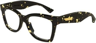 Bottega Veneta Butterfly Optisch Montuur - Dames - Brillen - Bruin - 52 MM - Accessoires