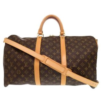 Louis Vuitton Pre-owned Weekend Bags, unisex, Brown, Size: ONE SIZE Pre-owned Weekend Bag