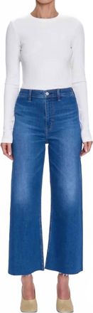 Pistola Denim Penny High Rise Wide Leg Denim Jeans In Rooftop