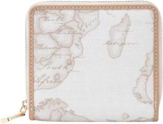 Alviero Martini 1A Classe Kleine Zip-Around Portemonnee - Dames - Portefeuilles - Wit - ONE Size - Leer - Accessoires