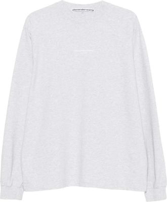 Alexander Wang Long Sleeve Tops - Tops - Mujer - Gris - L