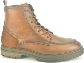 Berkelmans Hoog Bott. N.+Naad Veterlaarzen - Heren - Veterlaarzen - Bruin - 46 EU - Leer - Schoenen