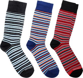 Unsimply Stitched Assorted 3-Pack of Crew Socks in Blue Multi at Nordstrom Rack