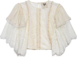 Aniye By Top - Dames - Blouses - Wit - 2XS - Overhemden