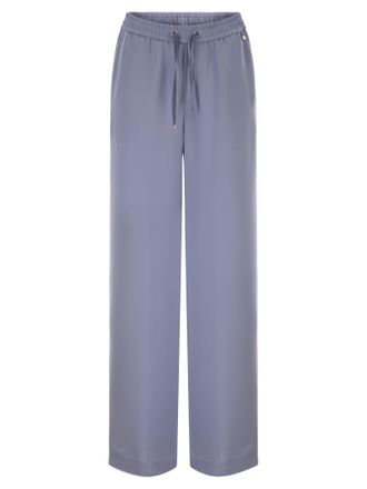 Herno Flie&szlig;ende Hose mit weitem Bein und Kordelzug