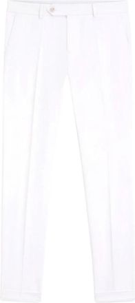 HUGO BOSS Genius Slim-fit Chino Broek - Heren - Chinos - Wit - 4XL - Katoen - Broeken