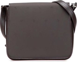 Burberry Pre-owned Cross Body Bags, female, Brown, Size: ONE SIZE Pre-owned Classic Messenger Bag