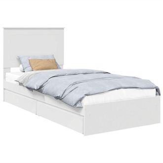 vidaXL Cama Con Almacenamiento 90 X 200 Cm Madera De Ingenier&iacute;a Vidaxl