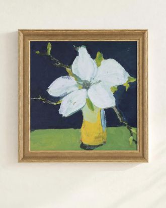 John-Richard Garden Light Framed Giclee by Donna Weathers