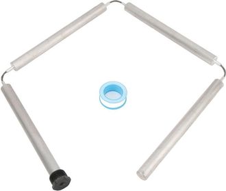 OEM Varilla De &Aacute;nodo Para Calentador De Agua De Autocaravana - 16,7 Cm De Largo X 1,9 Cm Npt, Ajuste Universal Para Rheem