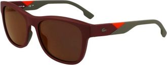 Lacoste Authentieke brillen met eersteklas service - unisex - Zonnebrillen - Rood - 56 MM - Accessoires