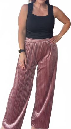 Wishlist Miley Trousers In Mauve Pink
