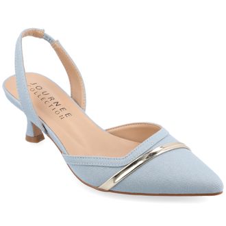 Journee Collection Womens Nellia Medium and Wide Width Pumps