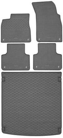OEM Audi Q8 Suv Desde Julio De 2018. Juego De Alfombrillas De Goma Para Coche Y Alfombrilla Para Maletero